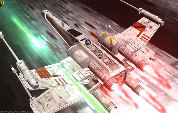 Картинка Star Wars, X-wing, A New Hope, Episode IV