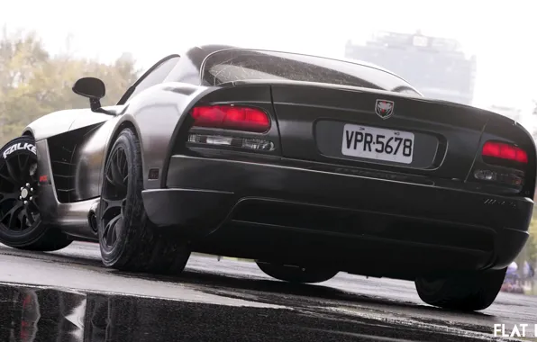 Авто, Черный, Машина, Dodge, Viper, Dodge Viper, ACR, Dodge Viper ACR