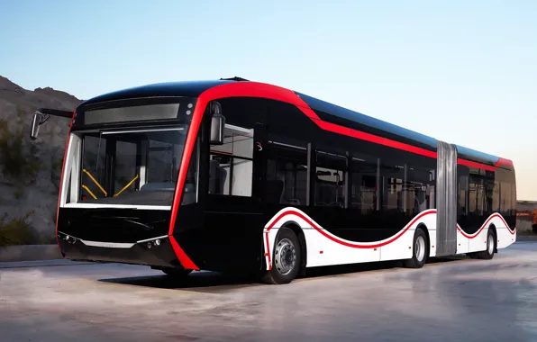 Bus, coach, electric vehicle, Bozankaya, S18, Sileo