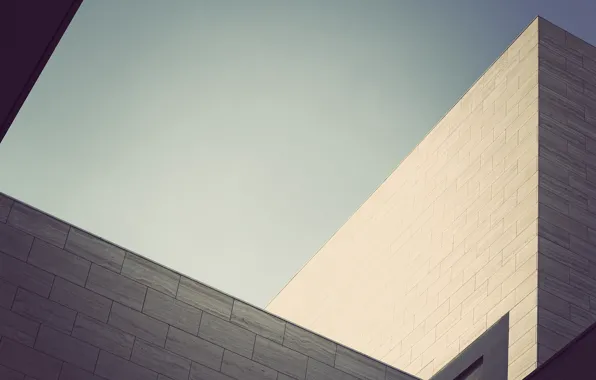 Wall, sky, grey