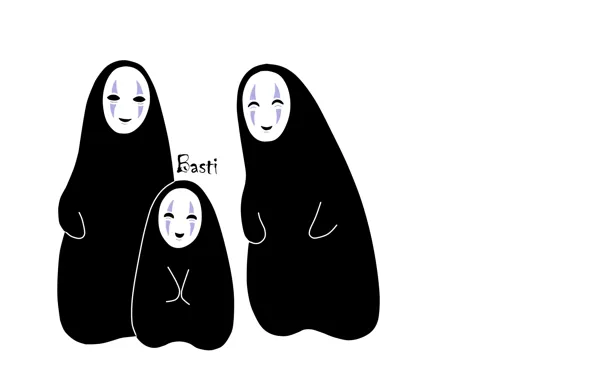 Дух, демон, spirited away, Унесённые призраками, Безликий