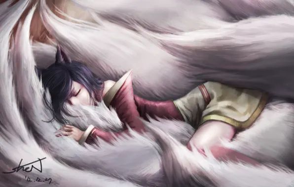 Ahri, Хвост, League Of Legends
