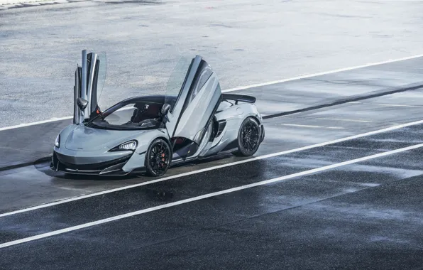McLaren, двери, суперкар, 2018, 600LT