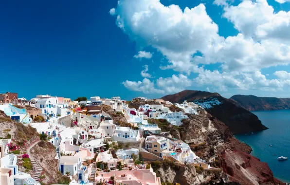 Картинка город, остров, красота