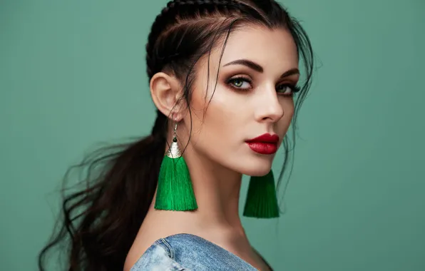 Макияж, губки, ретушь, Oleg Gekman, Portrait beautiful woman