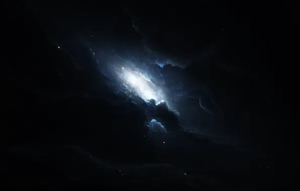 Звезды, Космос, Туманность, Fantasy, Арт, Stars, Space, Art