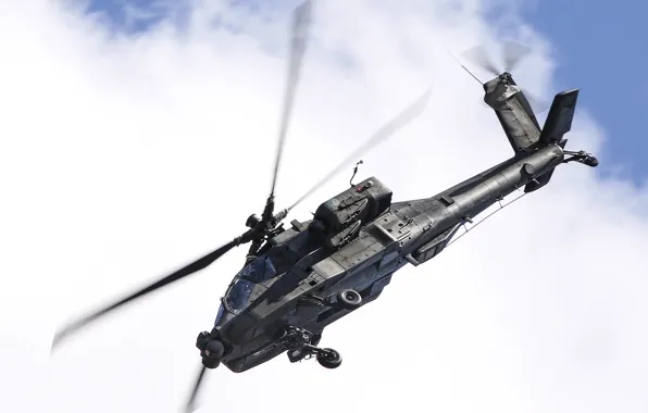 Вертолёт, Apache, AH-64D, ударный, «Апач»