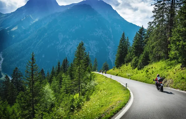 Картинка дорога, Швейцария, Альпы, Италия, Alps