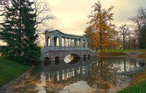 Осень, город, архитекура