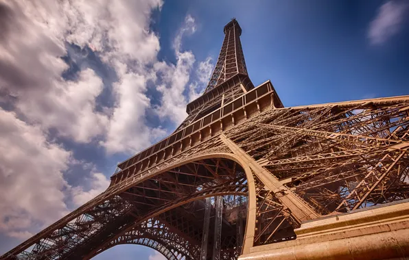 Картинка Париж, Эйфелева башня, архитектура