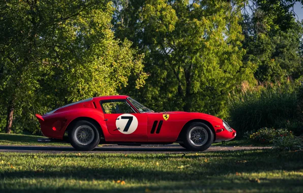 Картинка car, Ferrari, red, 1962, 250, Ferrari 250 GTO, Ferrari 330 LM
