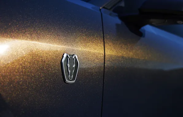 Картинка Mustang, Ford, logo, badge, 2024, Dark Horse, Ford Mustang Dark Horse