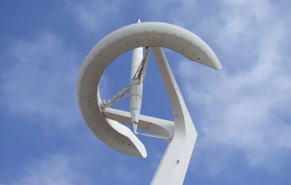 Spain, Barcelona, Fernsehturm, Calatrava