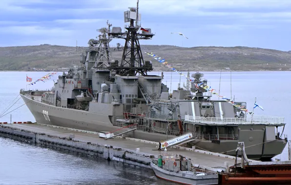 Корабль, большой, ВМФ, противолодочный, проект 1155, Адмирал Харламов