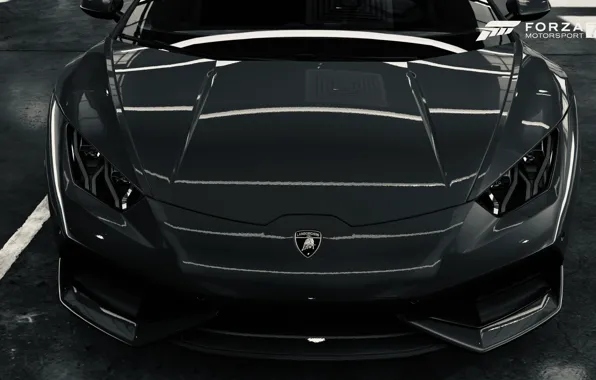 HDR, Lamborghini, Front, Game, Silver, Huracan, Lamborghini Huracan, Filter