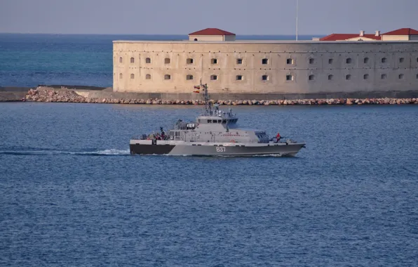 Катер, ВМФ, Черное море, Севастополь, &quot;Грачонок&quot;, противодиверсионный