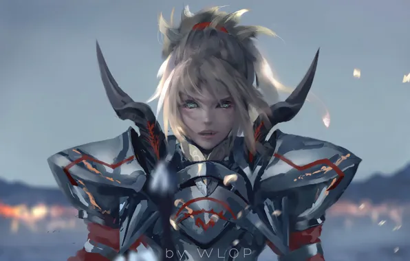 Аниме, арт, fate/grand order, fate/apocrypha
