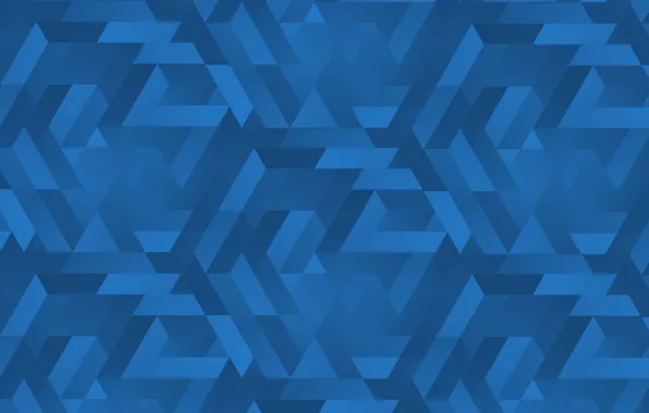 Картинка синий, треугольники, текстуры, градиенты
