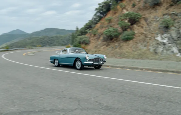 Картинка car, road, 1954, Bertone, DB2, Aston Martin DB2/4 Coupe by Bertone