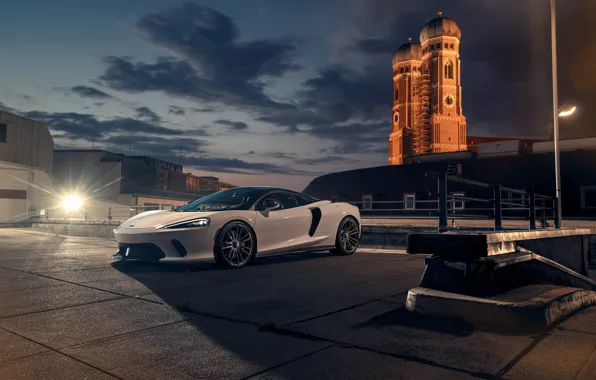 McLaren, Front, White, Novitec, 2020, McLaren GT, Novitec McLaren GT