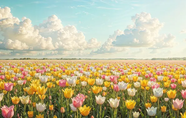 Картинка цветы, горы, весна, colorful, луг, blossom, flowers, mountains