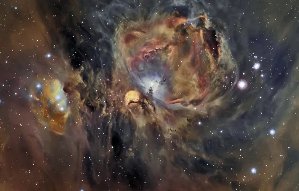 Картинка звезды, stars, Orion Nebula, Туманность Ориона, Cesar Blanco Gonzalez