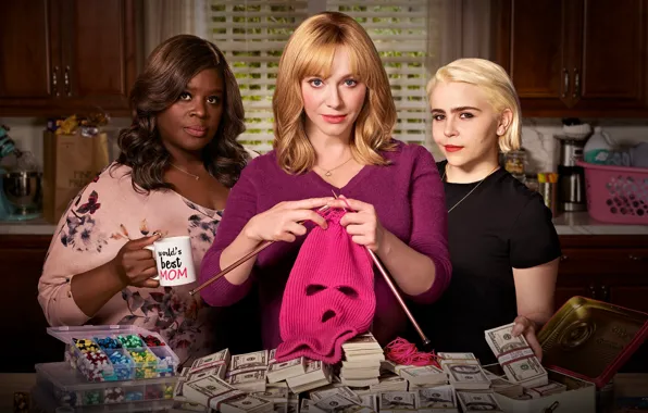 Картинка фильмы, маска, сериал, актрисы, Good Girls, Хорошие девчонки