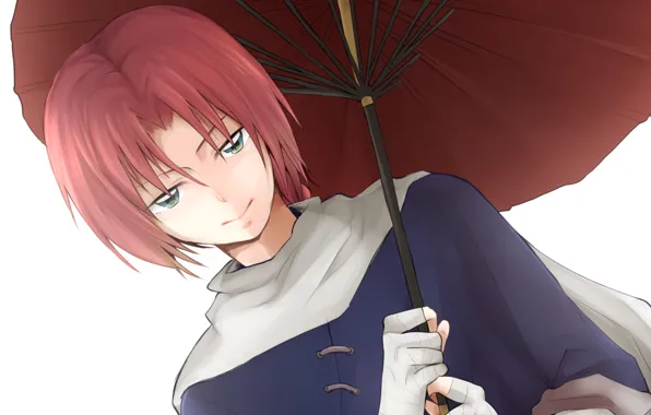 Зонтик, аниме, арт, парень, Gintama