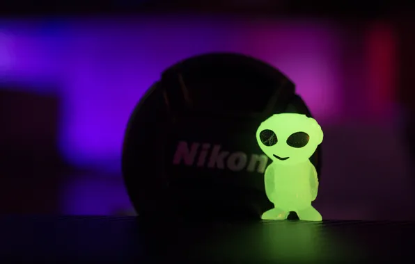 Макро, инопланетянин, nikon