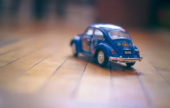 Картинка машина, авто, игрушка, автомобиль, синяя