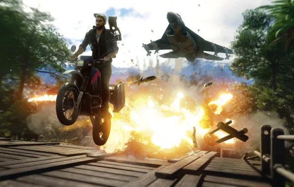 Картинка Microsoft, game, E3 2018, Just Cause 4