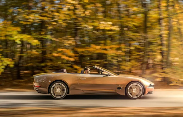 Скорость, кабриолет, коричневый, колёса, Cabriolet, Touring Sciàdipersia, Touring Sciàdipersia Cabriole