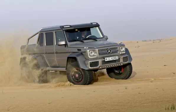 Mercedes benz, amg, g63, 6x6