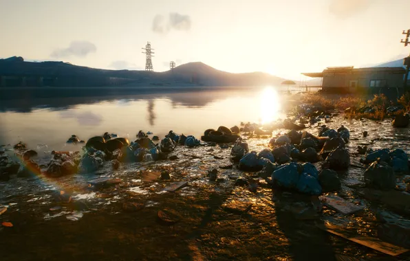 Будущее, киберпанк, rpg, видеоигра, video game, night city, CD Projekt RED, Cyberpunk 2077