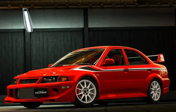 Картинка Mitsubishi, Evolution, Передок, TME, Evo 6