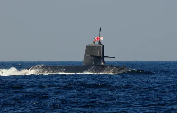 Картинка Подводная лодка, типа, «Сорю», SS-505