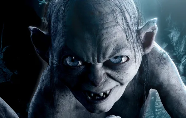 Обои Фэнтези, Голлум, Прелесть, Приключения, Хоббит, The Hobbit.
