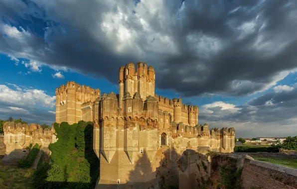 Картинка замок, история, Castillo de Coca