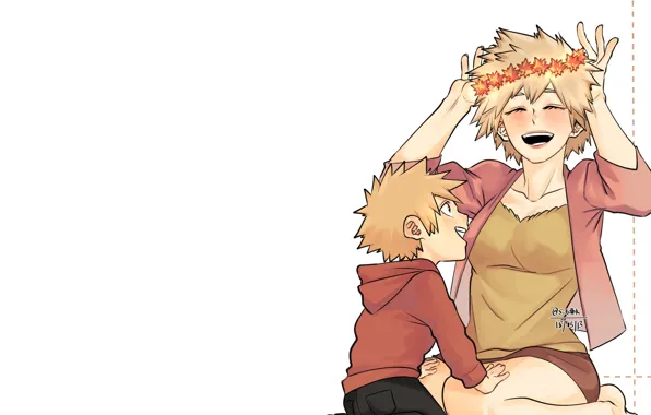 Мать, My Hero Academia, Boku No Hero Academia, Сын, Моя Геройская Академия, Бакуго Катсуки