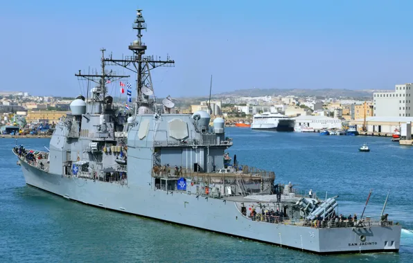 Крейсер, ракетный, Мальта, USS San Jacinto
