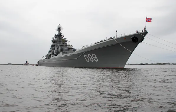 Тяжелый, вмф, проект 1144, петр великий, атомный ракетный крейсер
