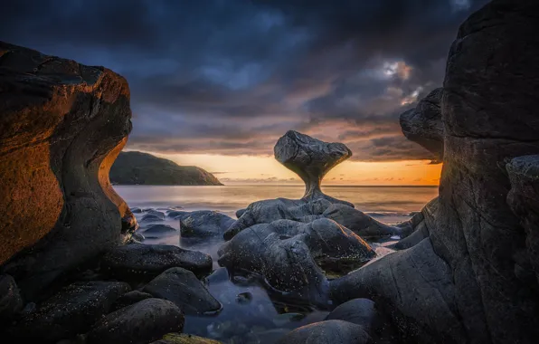 Картинка море, природа, камни, скалы