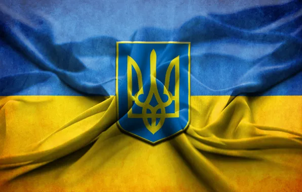 Флаг, герб, Украина, Україна, Ukraine