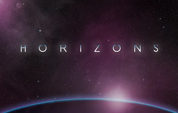 Космос, планета, звёзды, Horizons