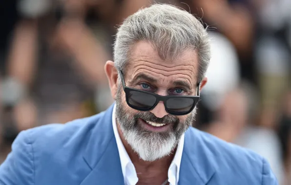 Улыбка, очки, актер, Mel Gibson, Мел Гибсон