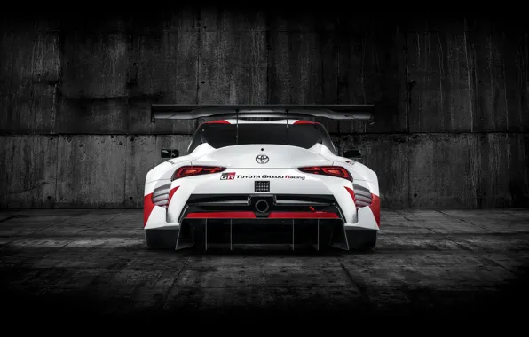 Toyota, 2018, антикрыло, корма, GR Supra Racing Concept