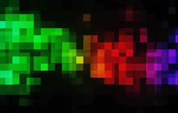 Абстракция, узоры, краски, colors, квадраты, пиксели, patterns, pixels