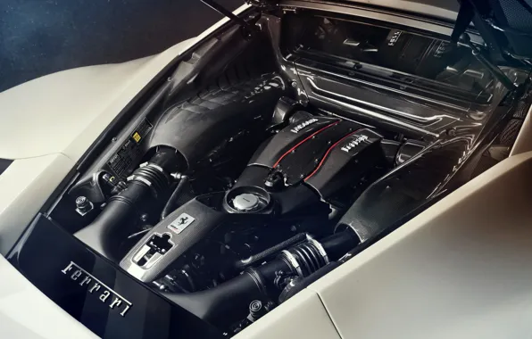Двигатель, Ferrari, Novitec, 488, Pista, 2019, V8 twin-turbo