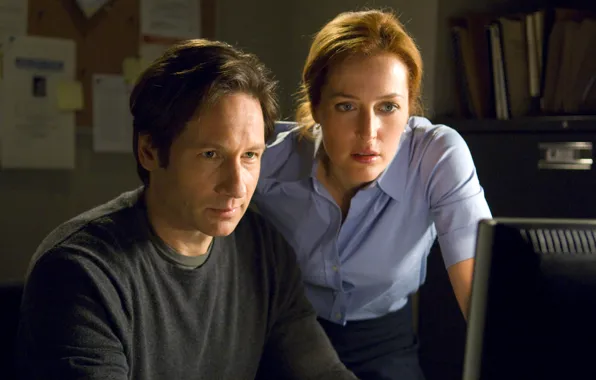 Картинка фильм, The X-Files, David Duchovny, Gillian Anderson, Хочу верить, Секретные материалы, I Want to Believe