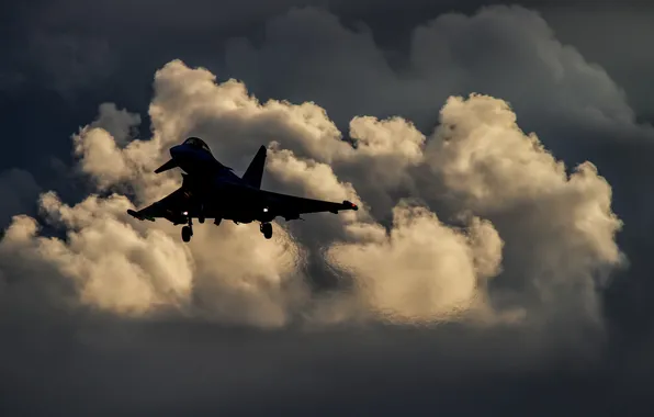 Картинка истребитель, многоцелевой, Eurofighter Typhoon, FGR4